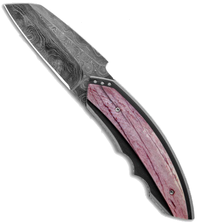 product image for Corrie Schoeman Snout Black G-10 Liner Lock Knife 1095 Hamon Blade
