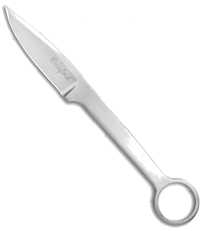 product image for Crawford Hangnail Neck Knife 154CM Satin Finish