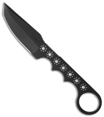 product image for Crawford Trapper Neck Knife Black S30V
