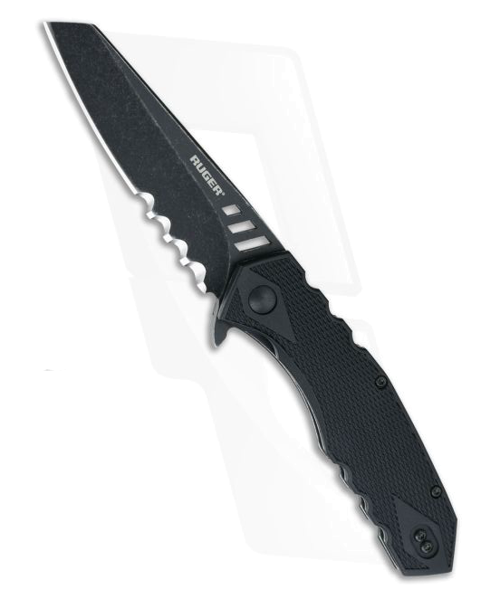 product image for CRKT Ruger Lerch Follow Through Compact Black Stonewash R 1706 K