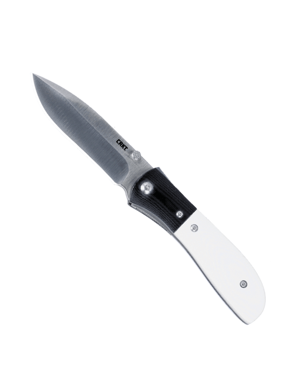 product image for CRKT M 4 02 M A O Blk White Micarta G 10 3 25 8 Cr 13 Mo V M 402 M