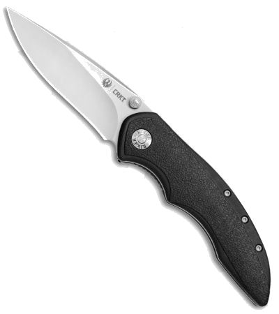 product image for CRKT-Ruger High-Brass Black GRN Handle Spring Assisted Knife R2601