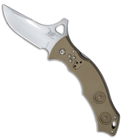product image for CSSD/SC Bram Frank Design Red G-10 Standard Bowie Trainer Drone Knife