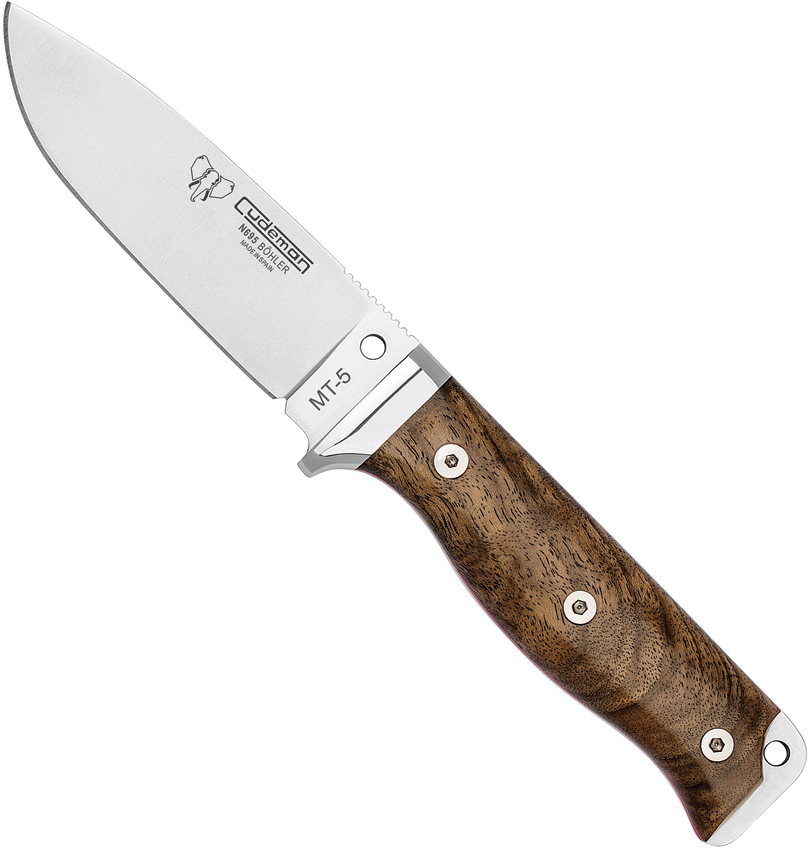 Cudeman MT 5 Brown Walnut Handle Survival Knife