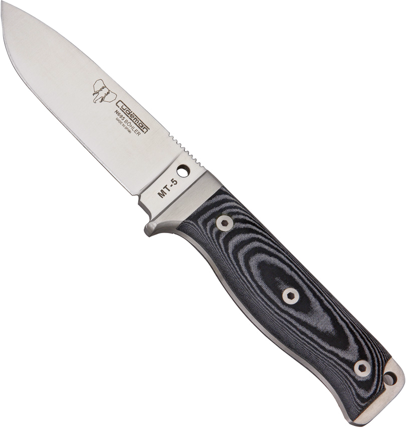 Cudeman MT-5 Black Micarta Survival Knife N695