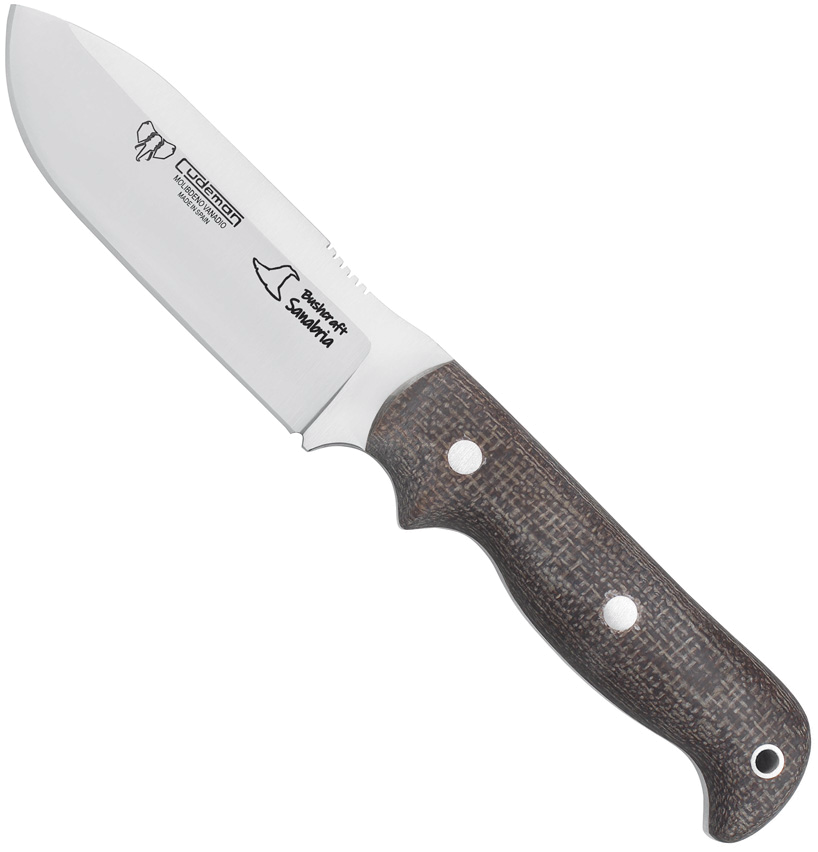 Cudeman Brown Sanabria Bushcraft Knife 4.5 Model 9.25 product image