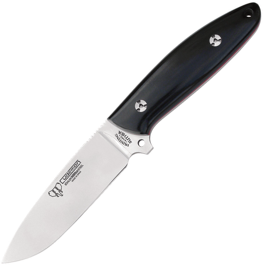 product image for Cudeman Black Micarta Suther N690 Fixed Blade Knife