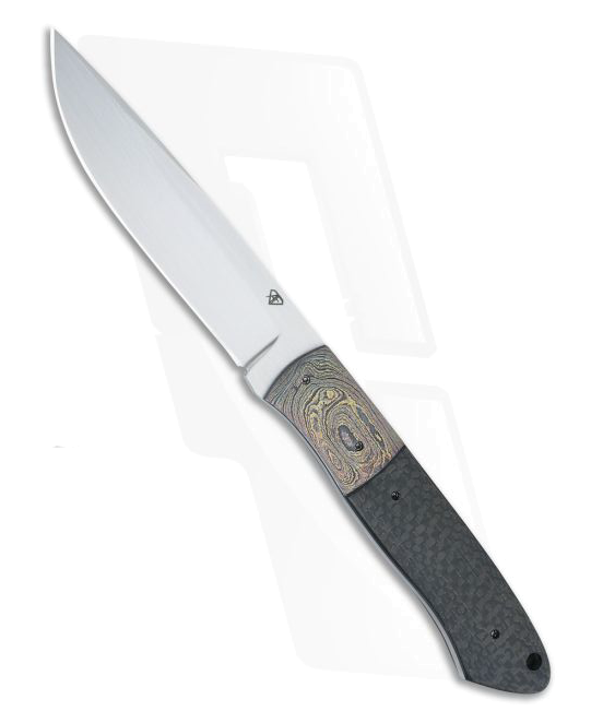 Custom Aaron Frederick Damascus Fixed Blade Knife
