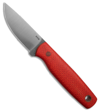 product image for Cypress Creek Forager TT Fixed Blade Knife Tangerine Burlap O1 Steel