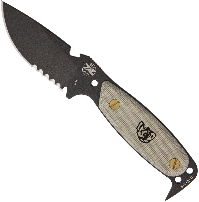 D-Px-Gear HEST Original Green Micarta Fixed Blade 3 13 product image