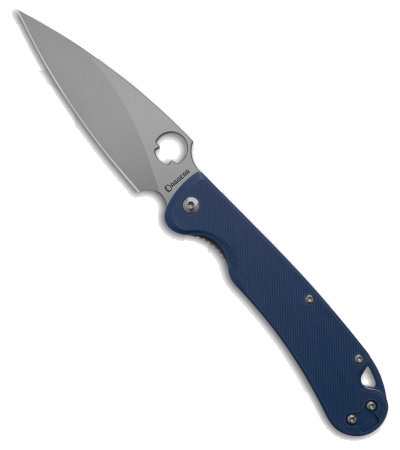 product image for Daggerr Zhalo Dark Blue G-10 Liner Lock Knife VG-10