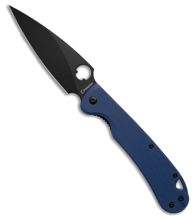 product image for Daggerr Zhalo Blue G-10 Liner Lock Knife