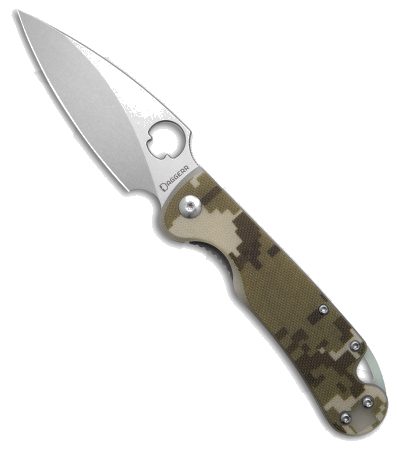 Daggerr Zhalo Mini Liner Lock Knife Camo G-10 Stonewash product image