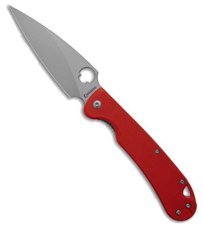 Daggerr Zhalo Liner Lock Knife Red G-10