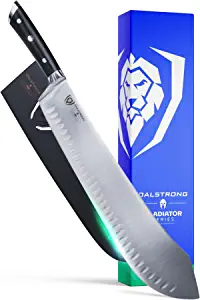 product image for Dalstrong Gladiator Series Bull Nose Butcher Breaking Knife 14" Black German HC Steel - NSF Certified