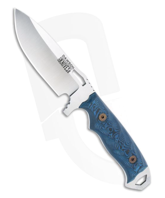 product image for Dawson Knives Nomad Satin Magnacut Blue Black G 10