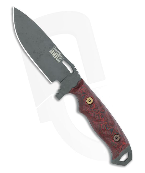 product image for Dawson Knives Nomad Apocalypse Black Magnacut Red Black G 10