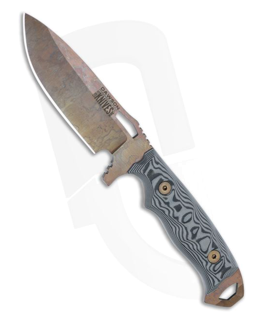 Dawson Knives Nomad Arizona Copper Magnacut Gray Black G 10