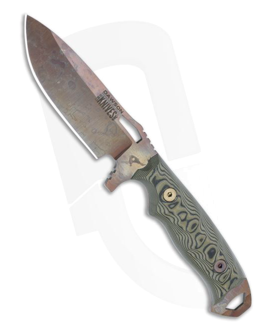 product image for Dawson Knives Nomad Arizona Copper Magnacut G10