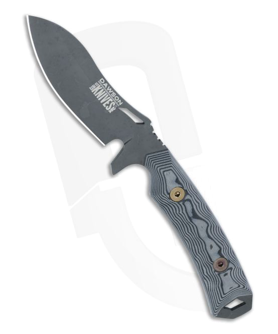 Dawson Knives Harvester Apocalypse Black Magnacut Gray Black G 10 product image