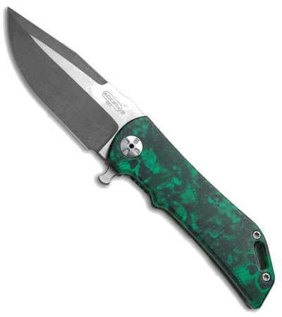 product image for DDR-Darrel-Ralph Dominator Level 1 Black and Green Skull CPM-S35VN 3 of 5