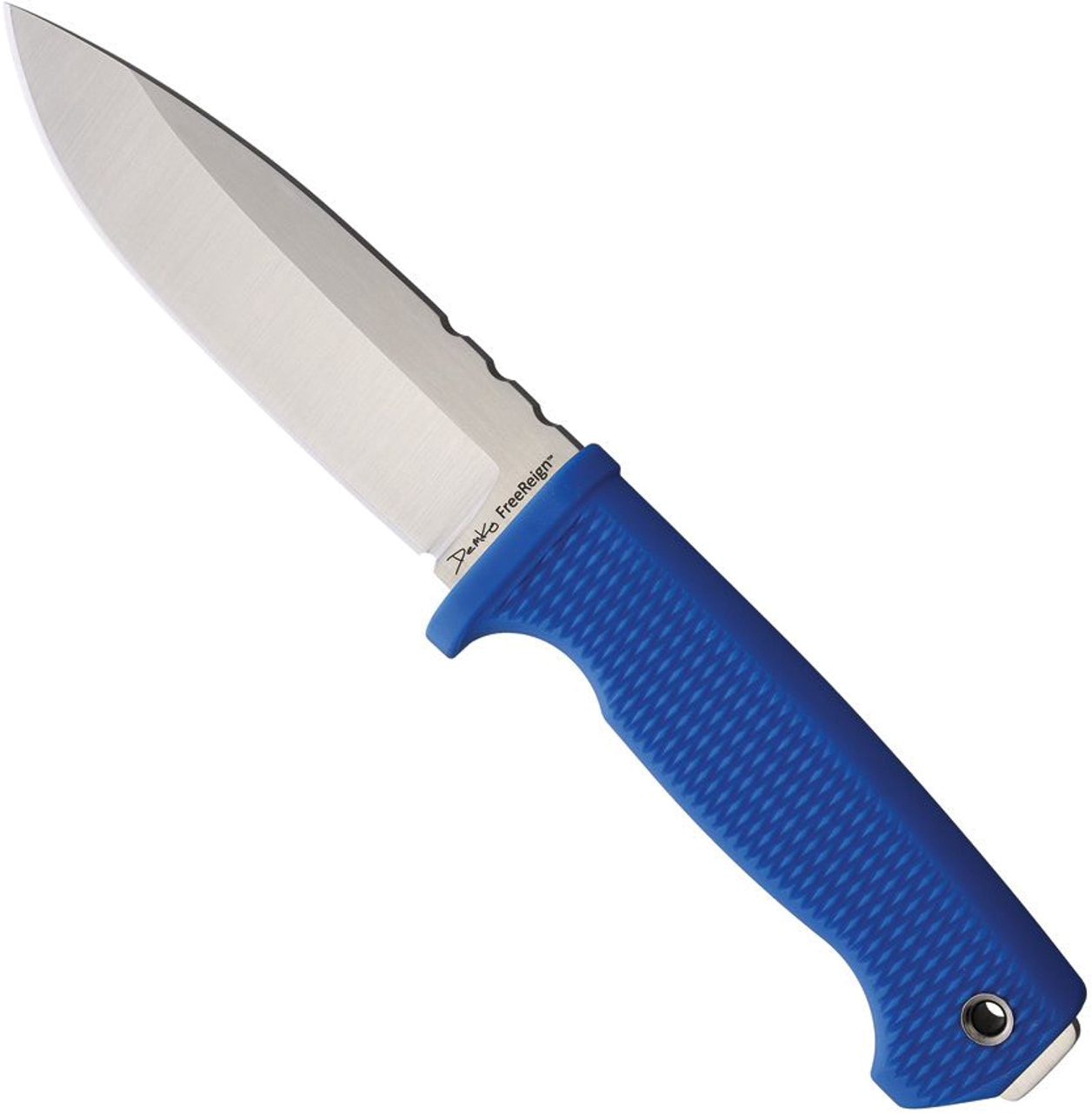 product image for Demko Blue DEMAD22BBK Fixed Blade Knife