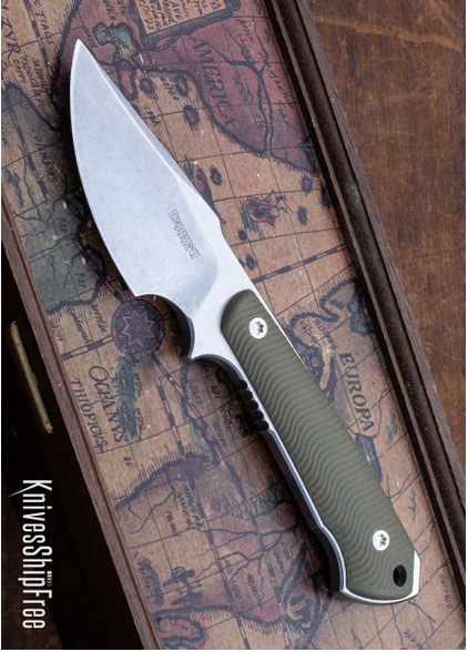 product image for Dervish Knives Prima OD Green G10 Nitro V