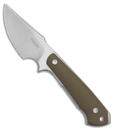 product image for Dervish Knives Prima OD Green Fixed Blade Knife Nitro-V