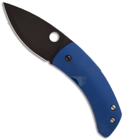 product image for Deviant Blades Filip's Chinese Friction Folder Blue Zlati Titanium Knife