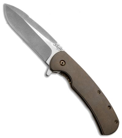 product image for Doc Shiffer Custom Designated Marksman Titanium S35VN Flipper Knife