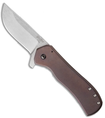 Doc Shiffer Field Grade Recon Blue Titanium Stonewash Blade Knife product image