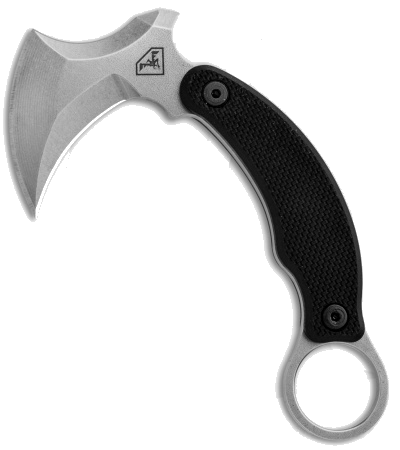 product image for Doublestar Hydra Series Halcon Karambit Fixed Blade Black G10 Handle