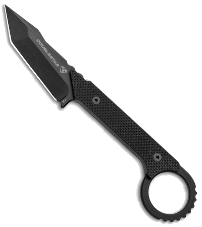 Doublestar Ahab Fixed Blade Self Defense Knife Black SK5 Steel product image