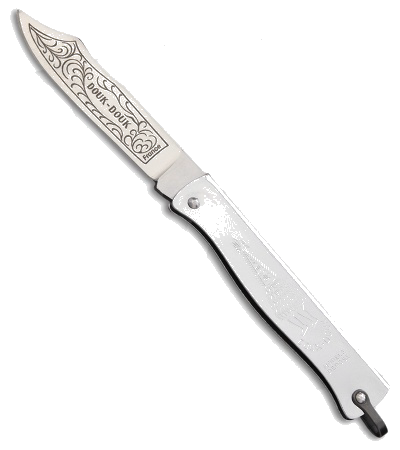 product image for Douk-Douk Silver Carbon Steel Slip Joint Knife DD 815 CHPM