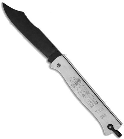 Douk-Douk Le Tiki Black Slip Joint Knife