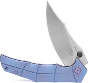product image for DROP Thresher Titanium Frame Lock Pocket Knife S35VN