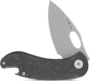 product image for Drop Otter Titanium Liner Lock EDC Folding Pocket Knife With Integrated Bottle Opener