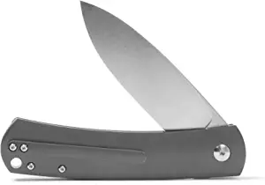 product image for Drop Laconico Keen Titanium Spear Point Folding Knife