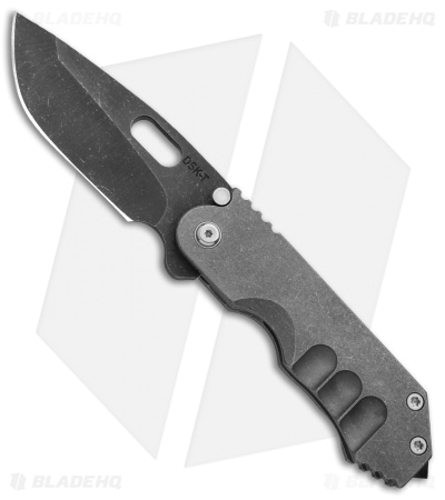 product image for DSK GF1 Recluse Mini Folding Knife Acid Stonewashed Blade
