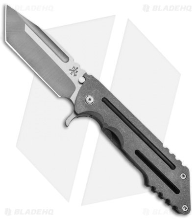 product image for DSK Tactical Kickstand Titanium Gray Tanto Blade Knife