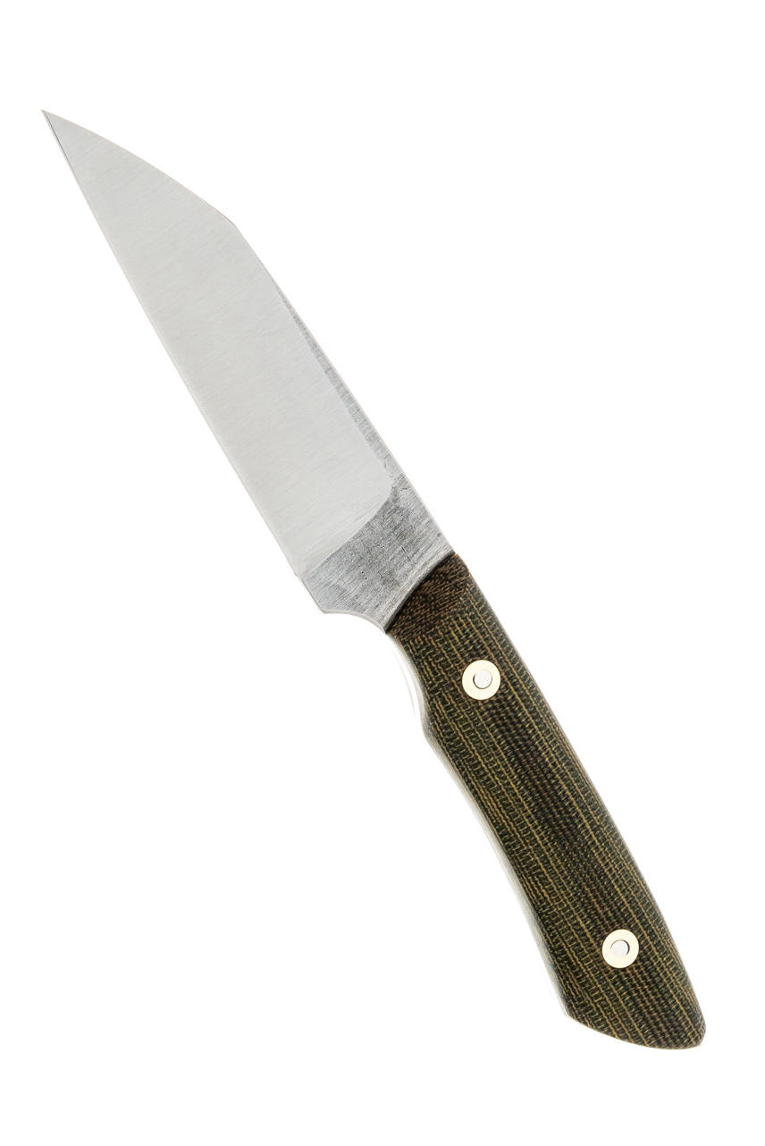 product image for Edge Knife Works Huntsman OD Green Micarta