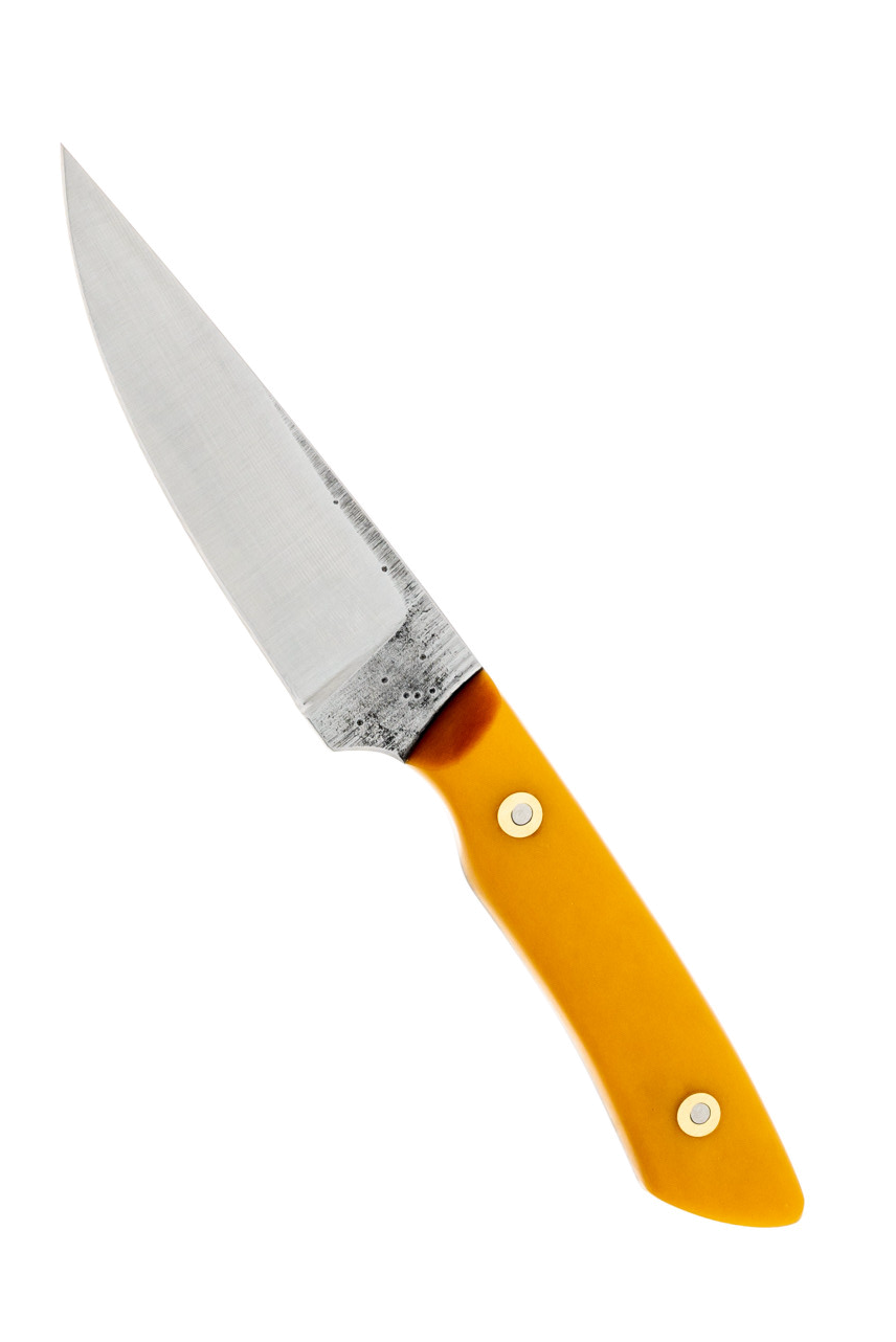 product image for Edge Knife Works Huntsman Mustard Micarta