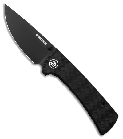 product image for Eikonic RCK9 Black G-10 Folding Knife