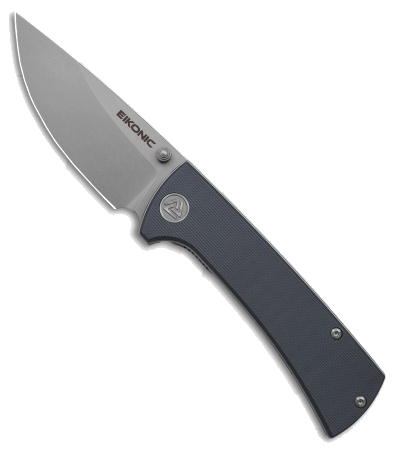 product image for Eikonic RCK9 D2 Steel Blue G-10 Liner Lock Folding Knife