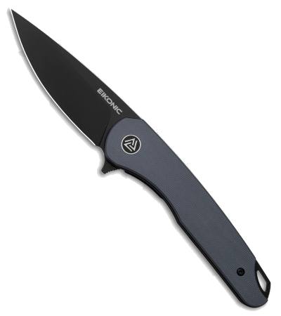product image for Eikonic Dromas D2 Steel Blue G10 Folding Knife