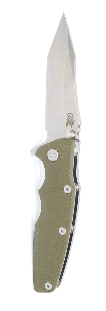 product image for EK Hinderer Eklipse Gen 2 3 5 Tanto Folding Knife OD Green G10 Titanium Handle 20CV Plain Edge