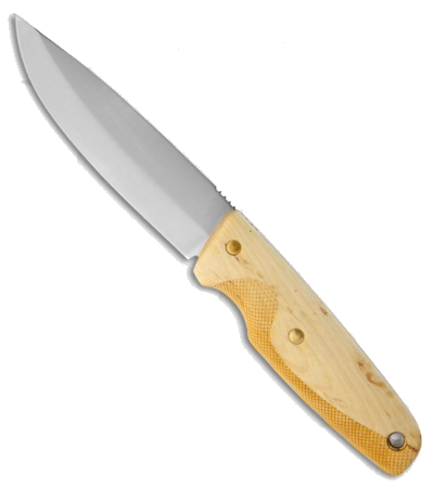 product image for EKA Nordic W11 Fixed Blade Knife - Black Handle - Sandvik 12C27 Steel