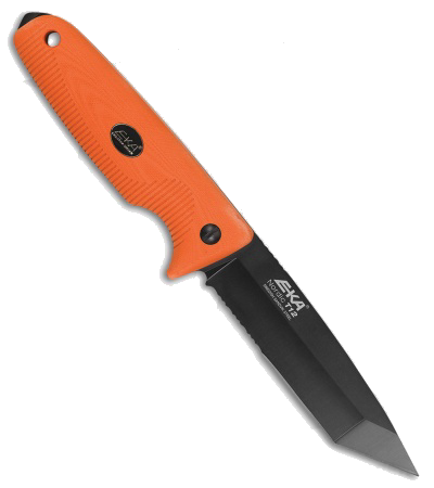 product image for EKA Nordic T12 Orange Fixed Blade Knife 734402