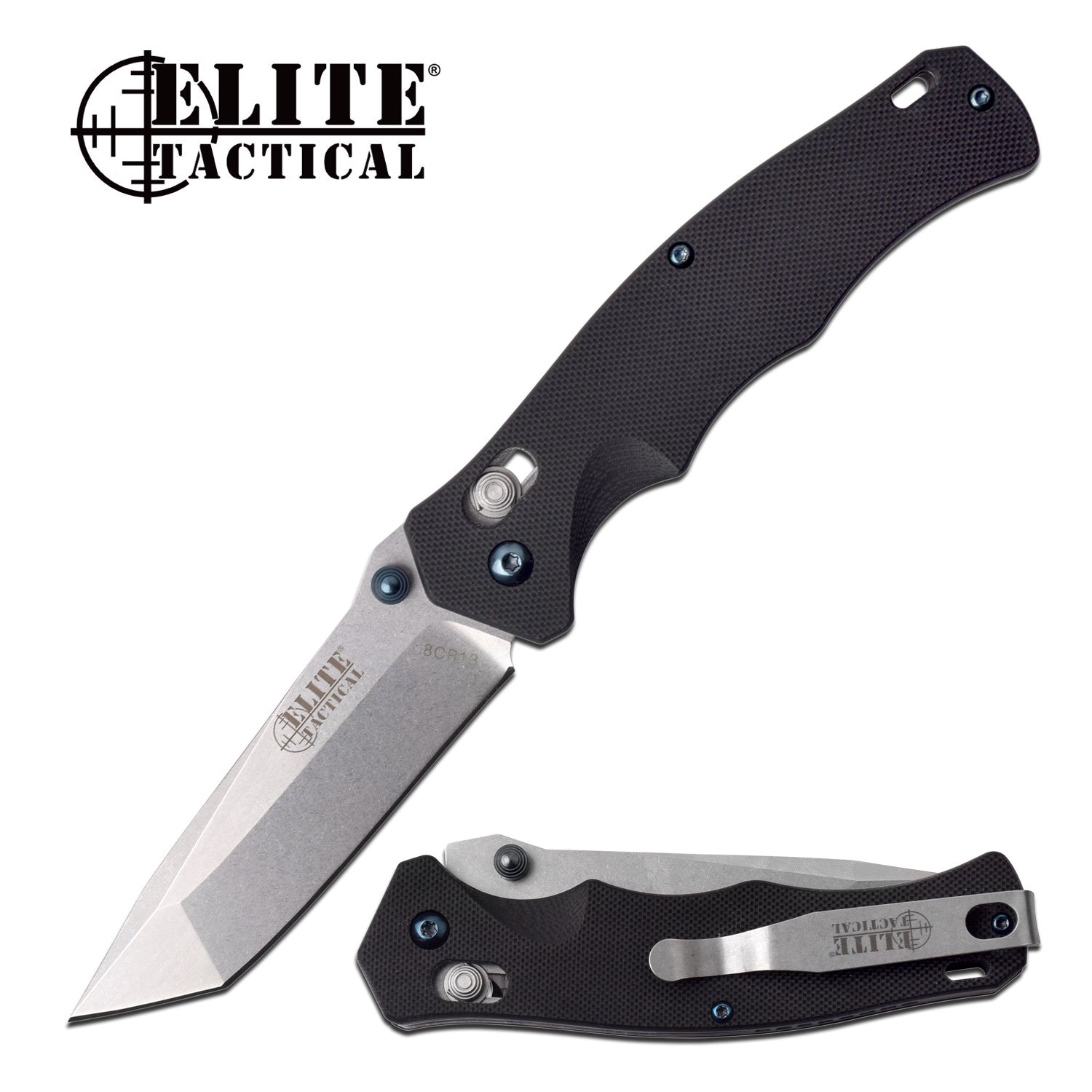 product image for Elite Tactical Folding Pocket Knife