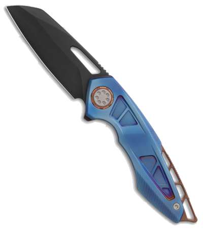 product image for Elite-Outfitting-Solutions-Inc Neptune Black DLC Titanium Flipper Knife